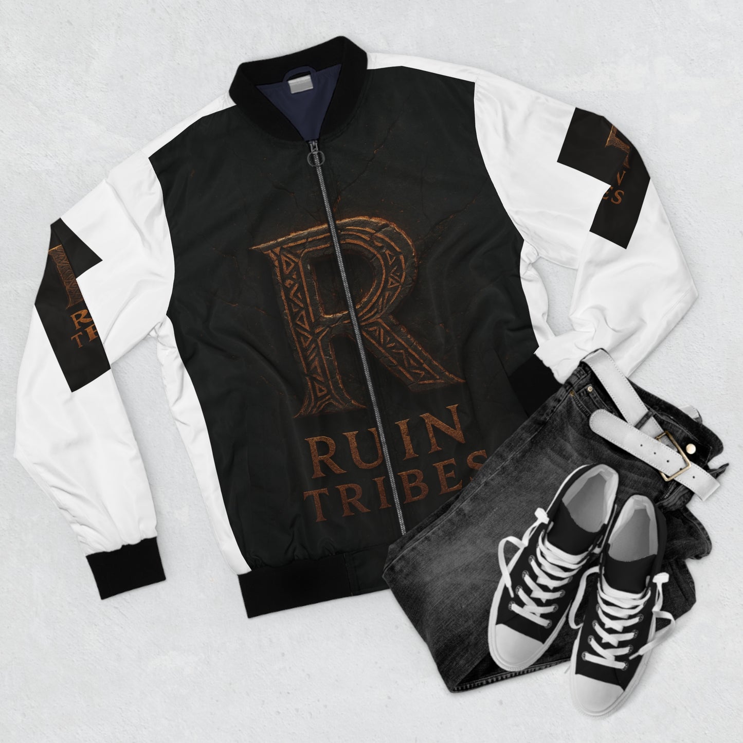 Stylish Men's Bomber Jacket, Urban Streetwear, Unique Gift for Him, Trendy Outerwear, Perfect for Celebrations